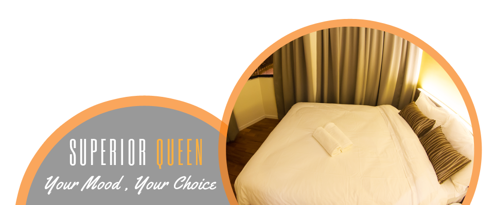 Mood Hotel : Boutique Hotel Johor Bahru - Superior Queen